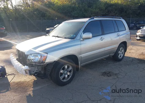 2006 Toyota Highlander из США, поврежденный, VIN JTEGD21A660152519